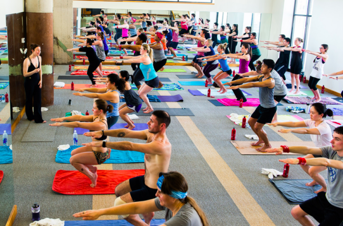 Detroit Yelp Elites at Bikram Yoga Midtown (Credit: Yelp)